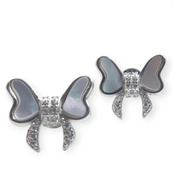 925 Sterling Silver Pendant Set in Butterfly Shape with Beautiful Design